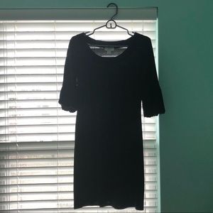 Ann Taylor Little Black Dress with 3/4 Sleeves